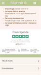 Mobile Screenshot of billige-teste.dk